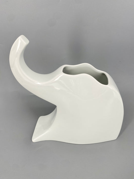 Blumenvase in Elefantenform von Johan van Loon für Rosenthal, Deutschland 1980er