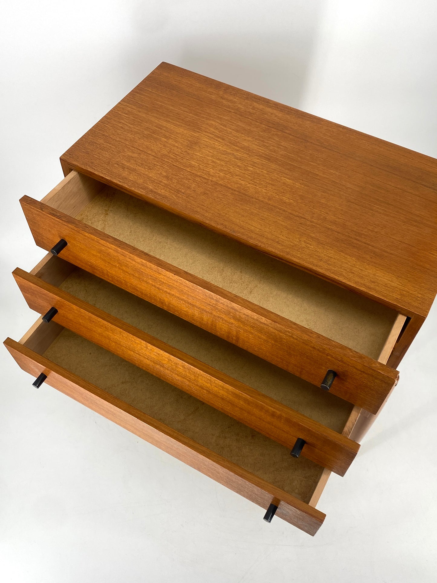 Kleine Kommode aus Teakholz, Deutschland, 1950/60er