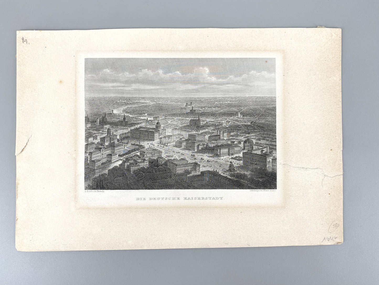 5x Sammlung von Stahlstichen Berlin, ua. Gendarmenmarkt, Schloss/Spree..