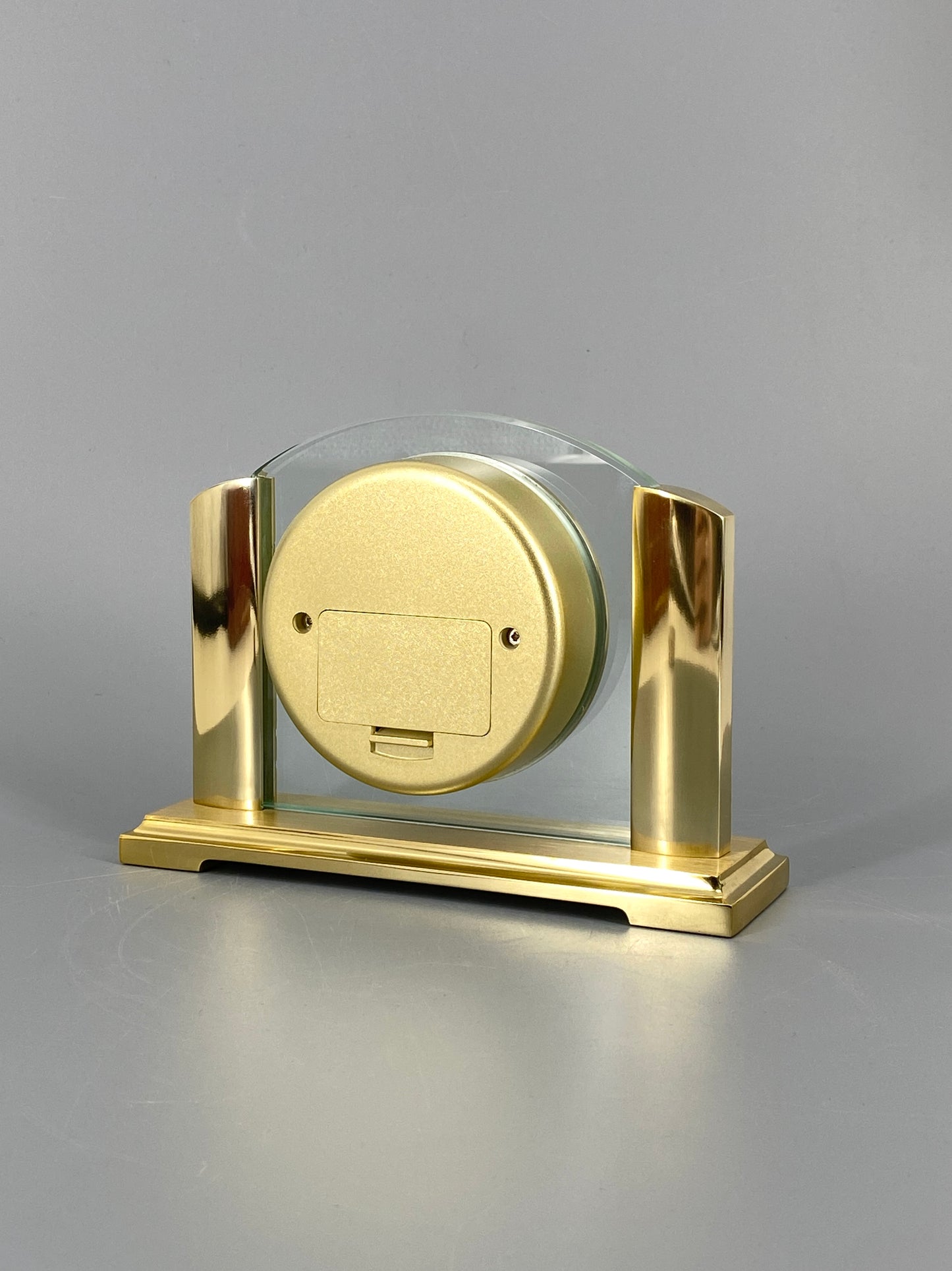 goldene Tischuhr von AMS, Modell 5143
