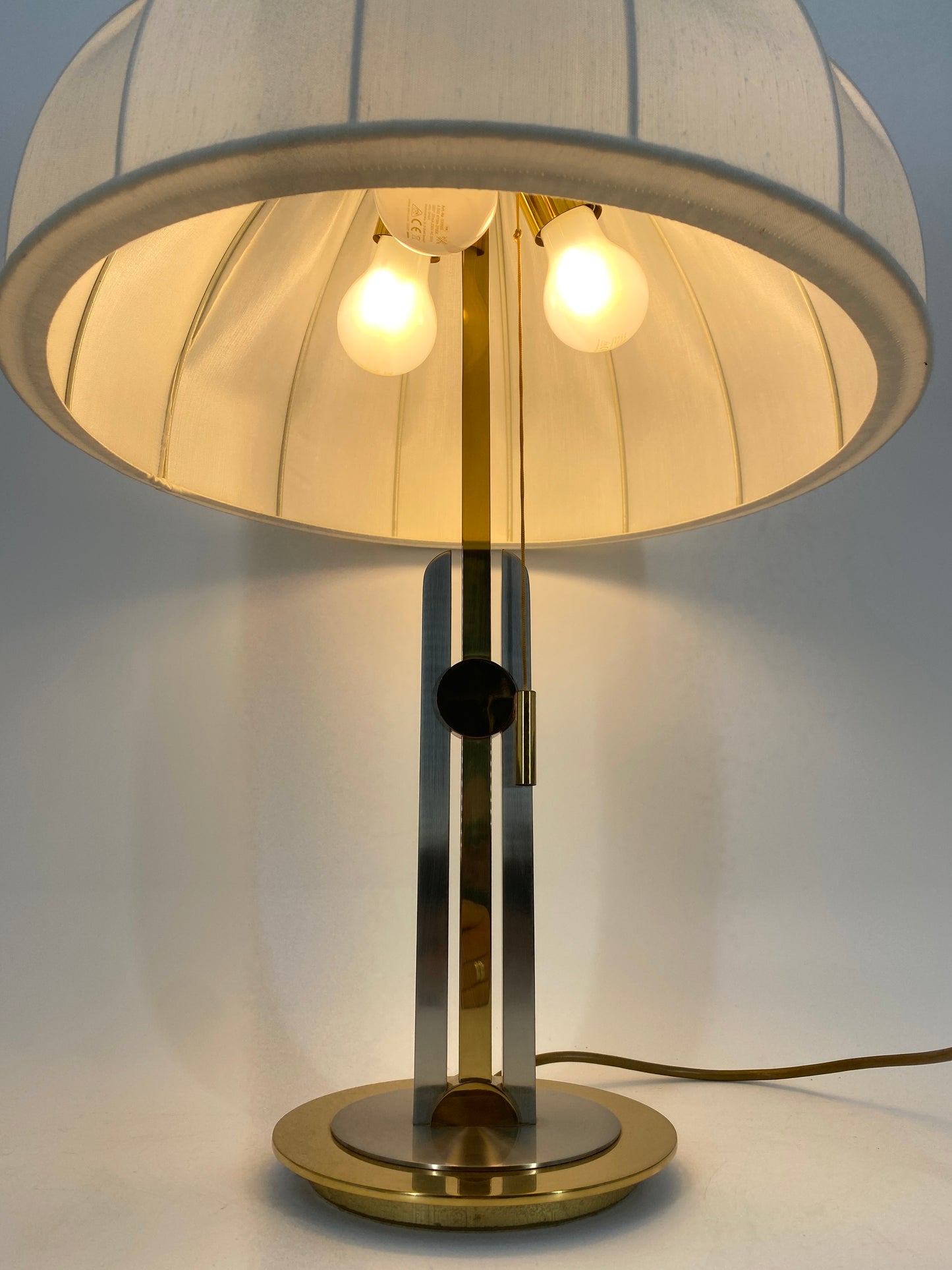 Ein Paar Tischlampen im Hollywood Regency Stil, Deutschland 1970er Jahre