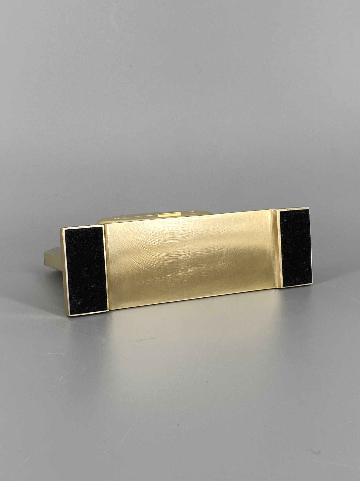 goldene Tischuhr von AMS, Modell 5143