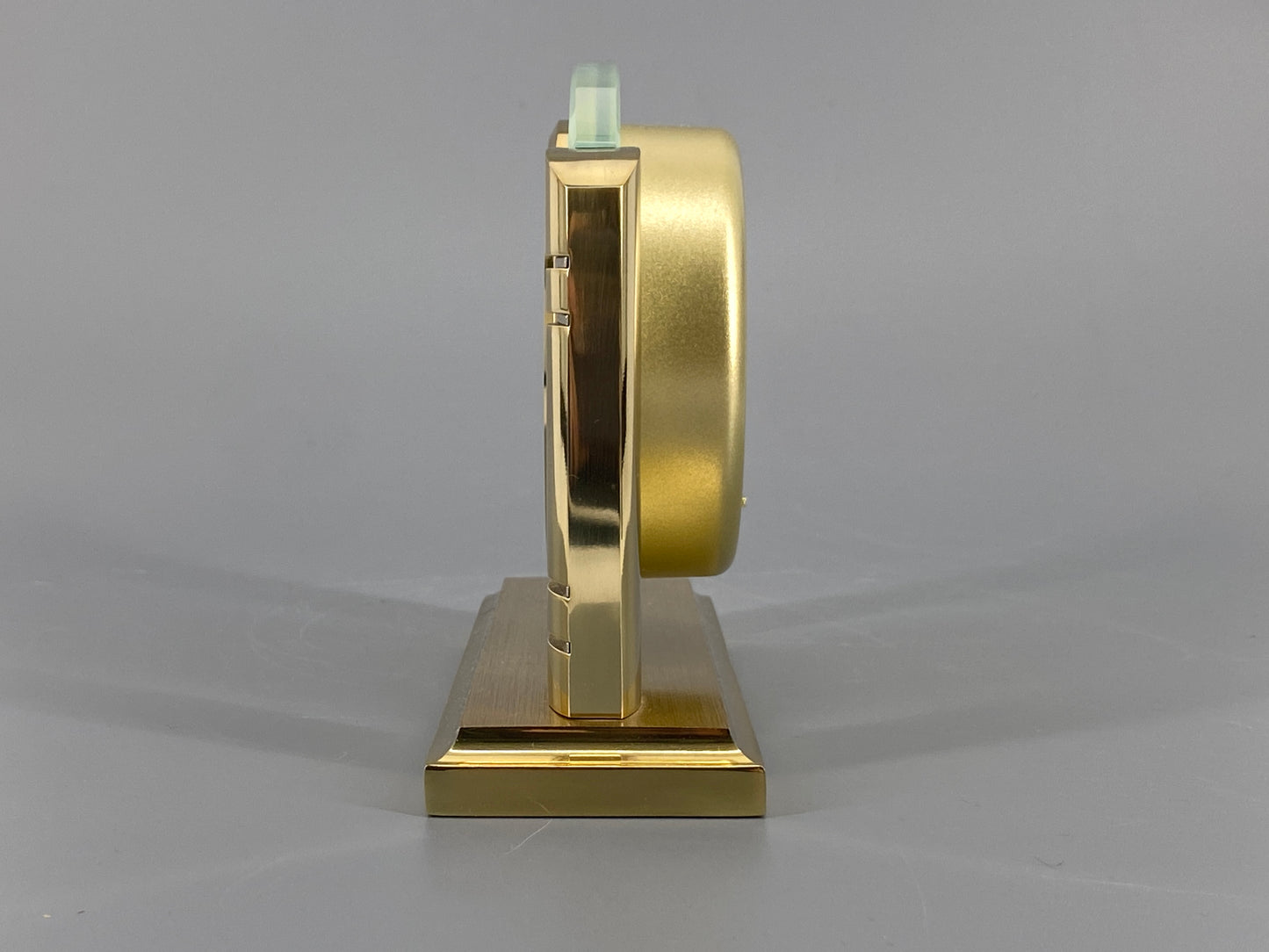 goldene Tischuhr von AMS, Modell 5143