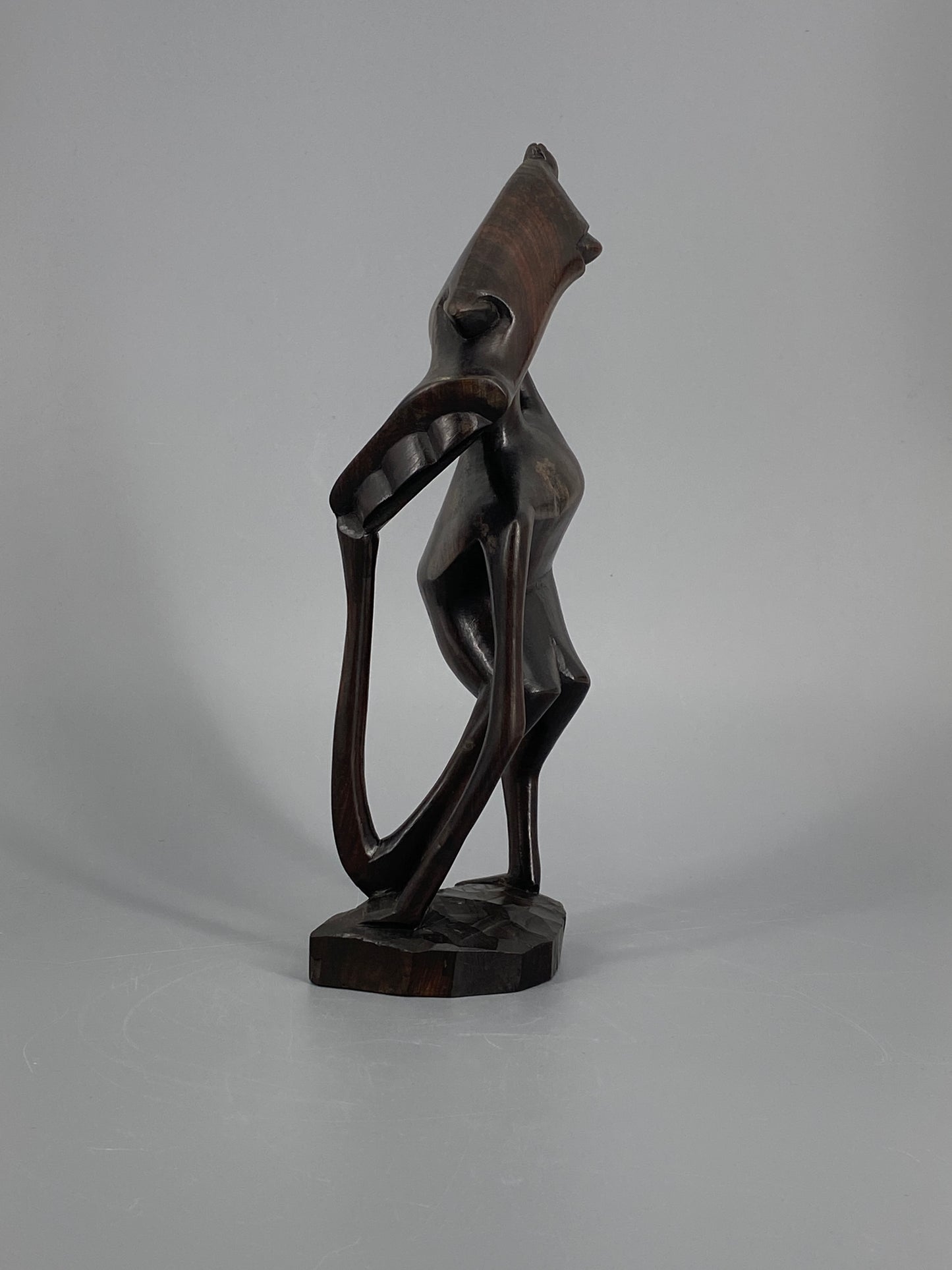 Makonde Schnitzerei-Figur aus Ebenholz, Ostafrika