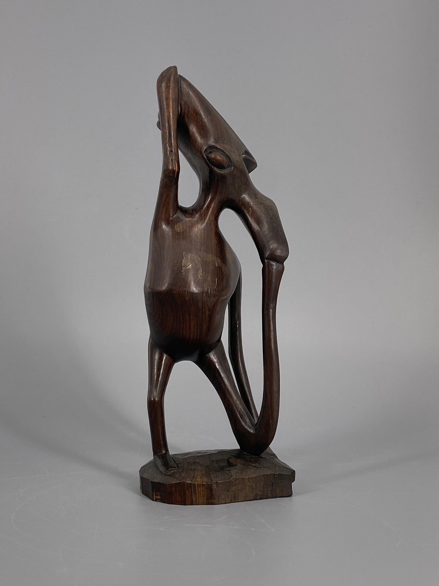 Makonde Schnitzerei-Figur aus Ebenholz, Ostafrika