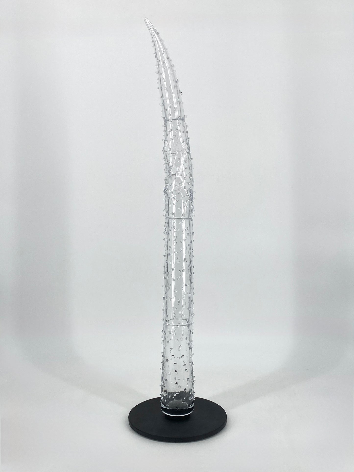Signierte und nummerierte Glasskulptur / Glasvase "I am a Vase" von Ingo Maurer für Salviati, 2001