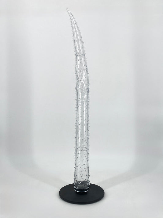 Signierte und nummerierte Glasskulptur / Glasvase "I am a Vase" von Ingo Maurer für Salviati, 2001