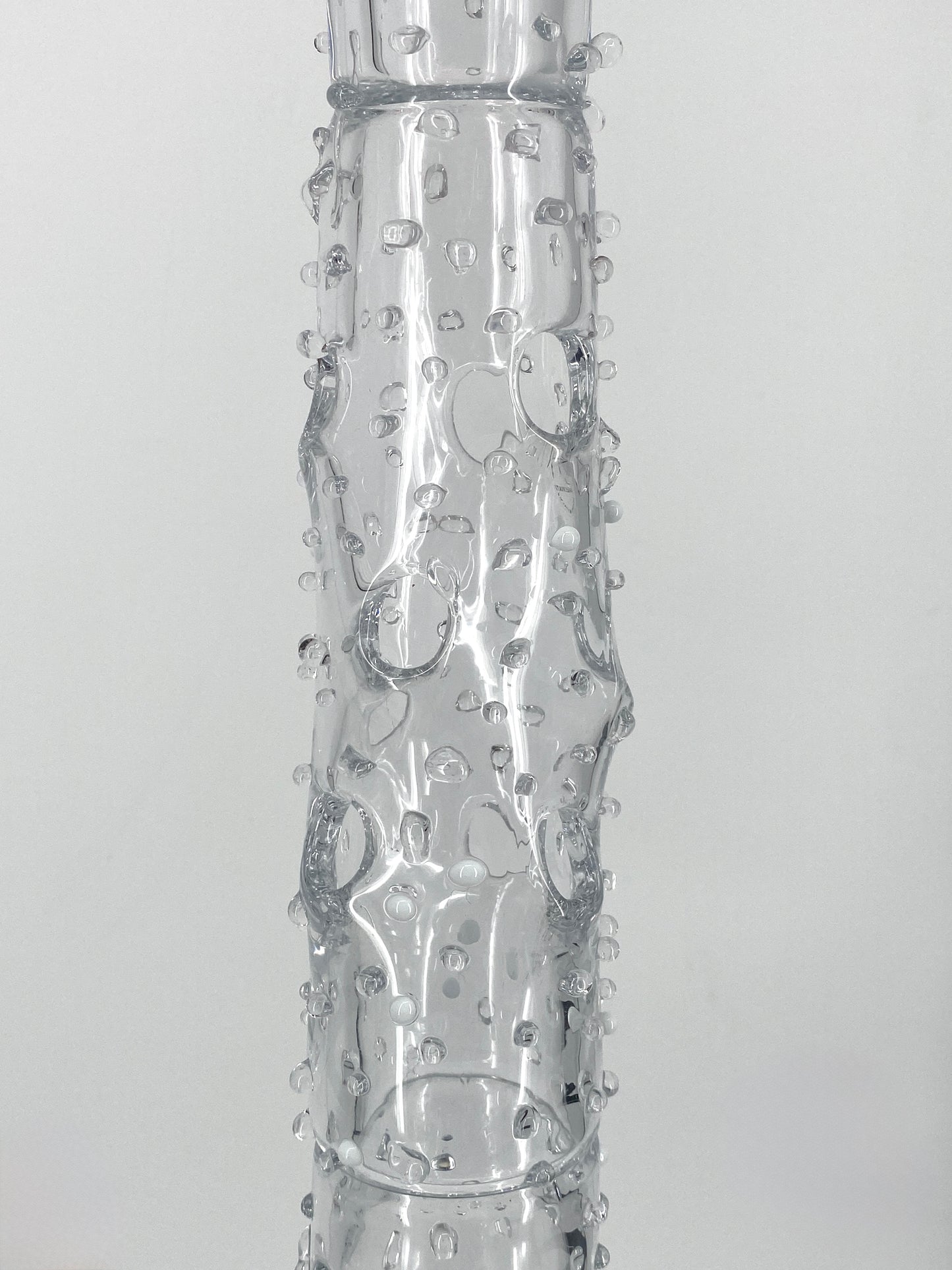 Signierte und nummerierte Glasskulptur / Glasvase "I am a Vase" von Ingo Maurer für Salviati, 2001
