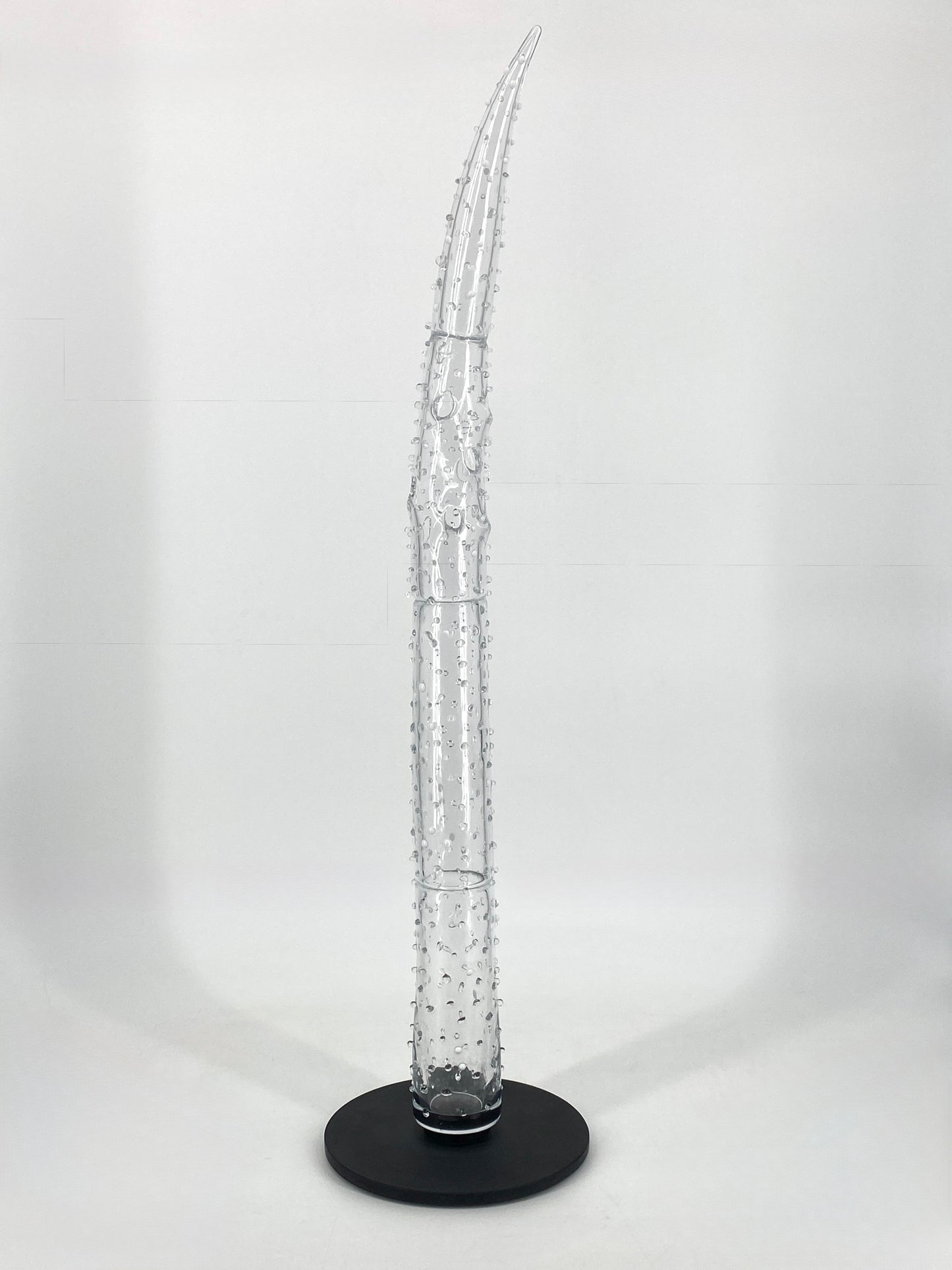 Signierte und nummerierte Glasskulptur / Glasvase "I am a Vase" von Ingo Maurer für Salviati, 2001