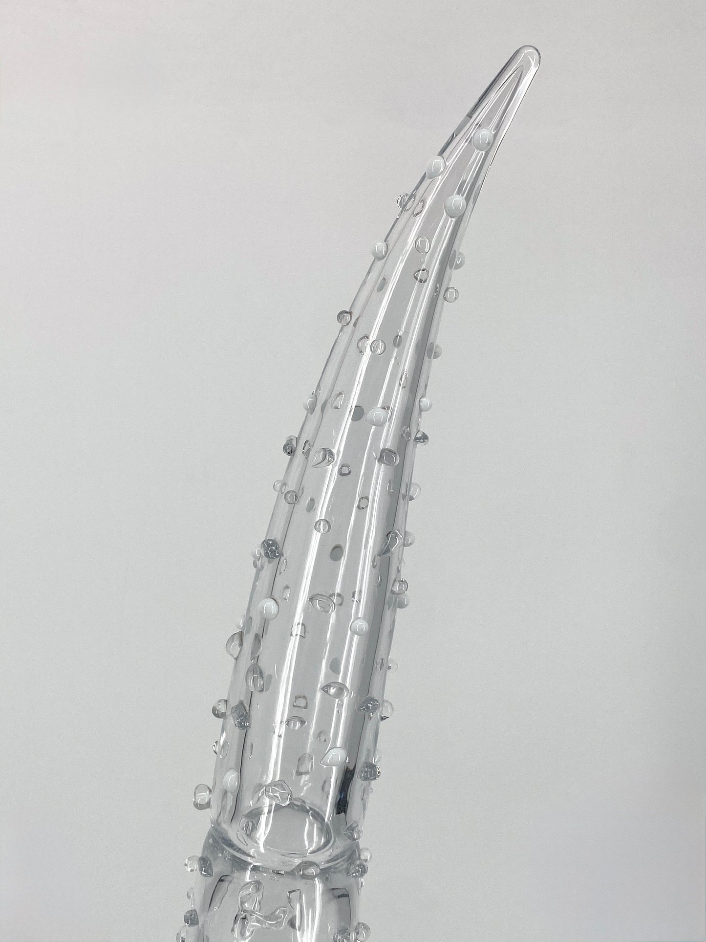 Signierte und nummerierte Glasskulptur / Glasvase "I am a Vase" von Ingo Maurer für Salviati, 2001