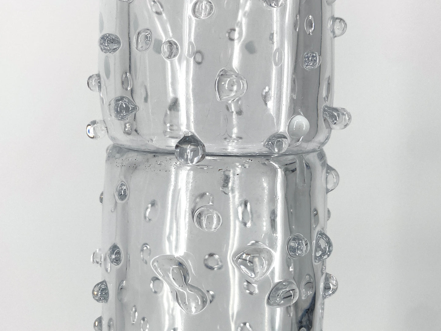 Signierte und nummerierte Glasskulptur / Glasvase "I am a Vase" von Ingo Maurer für Salviati, 2001