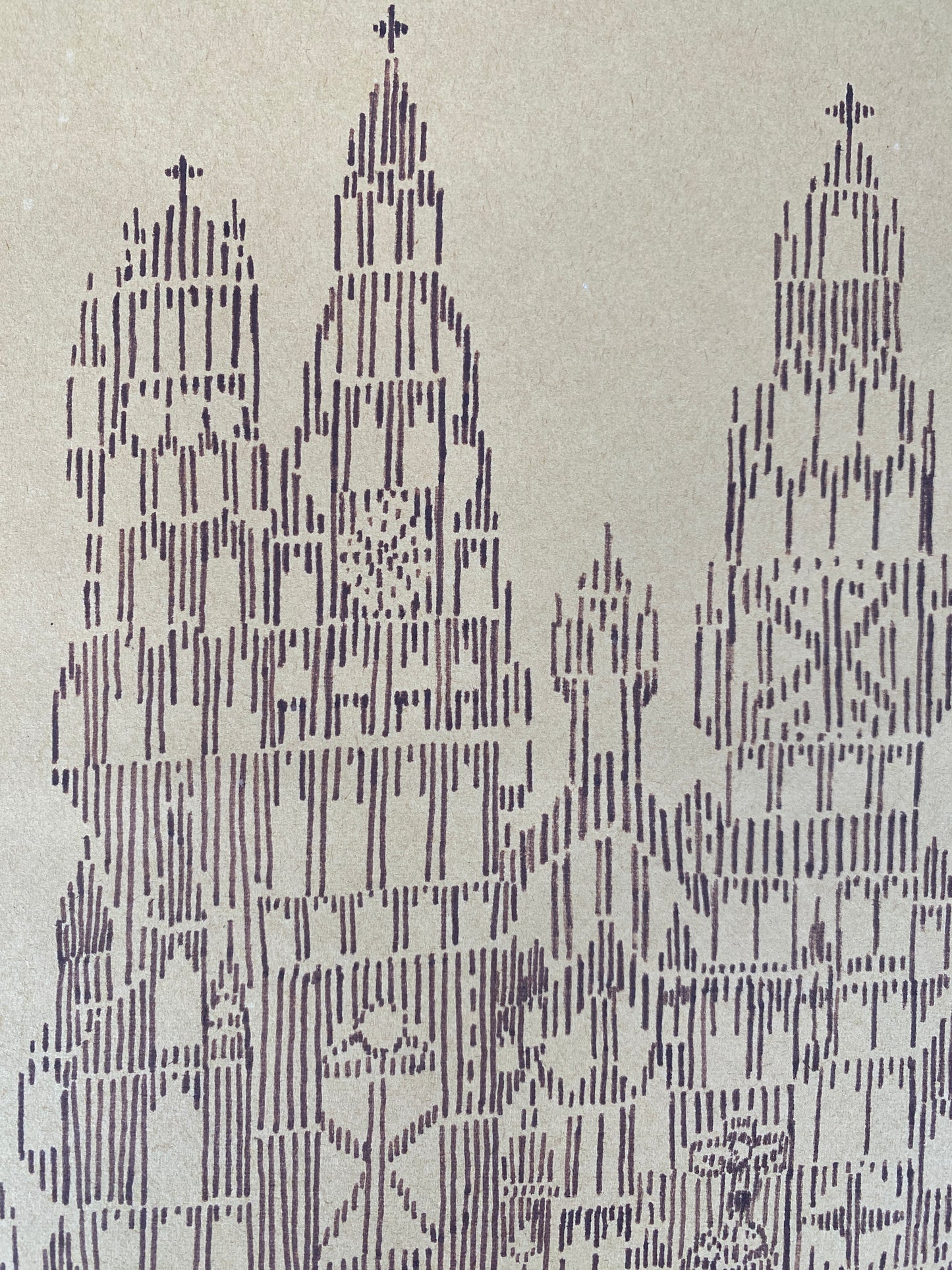 Algorhytmische Grafik von Stefan Thiel, Konzeptkunst