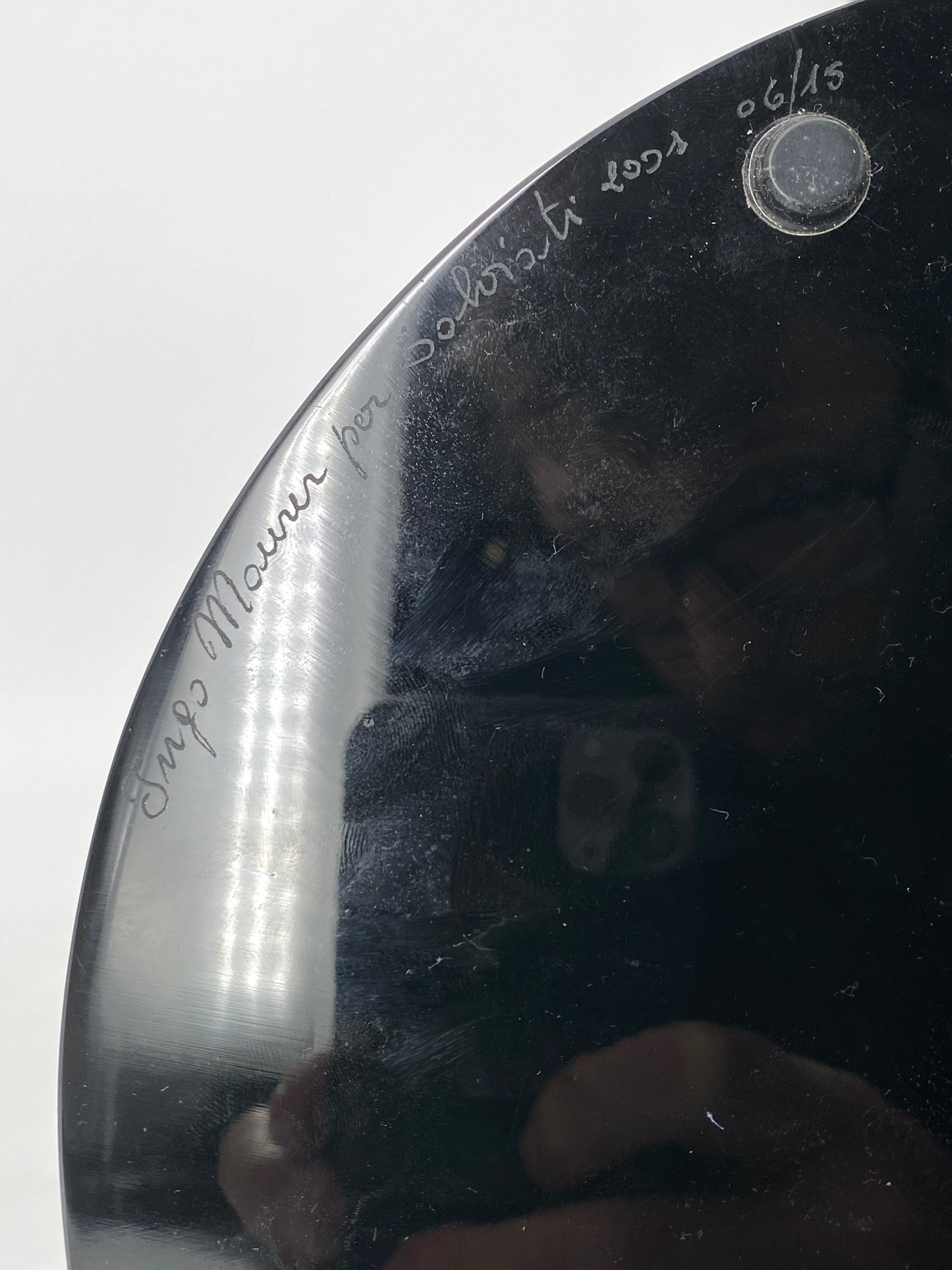 Signierte und nummerierte Glasskulptur / Glasvase "I am a Vase" von Ingo Maurer für Salviati, 2001