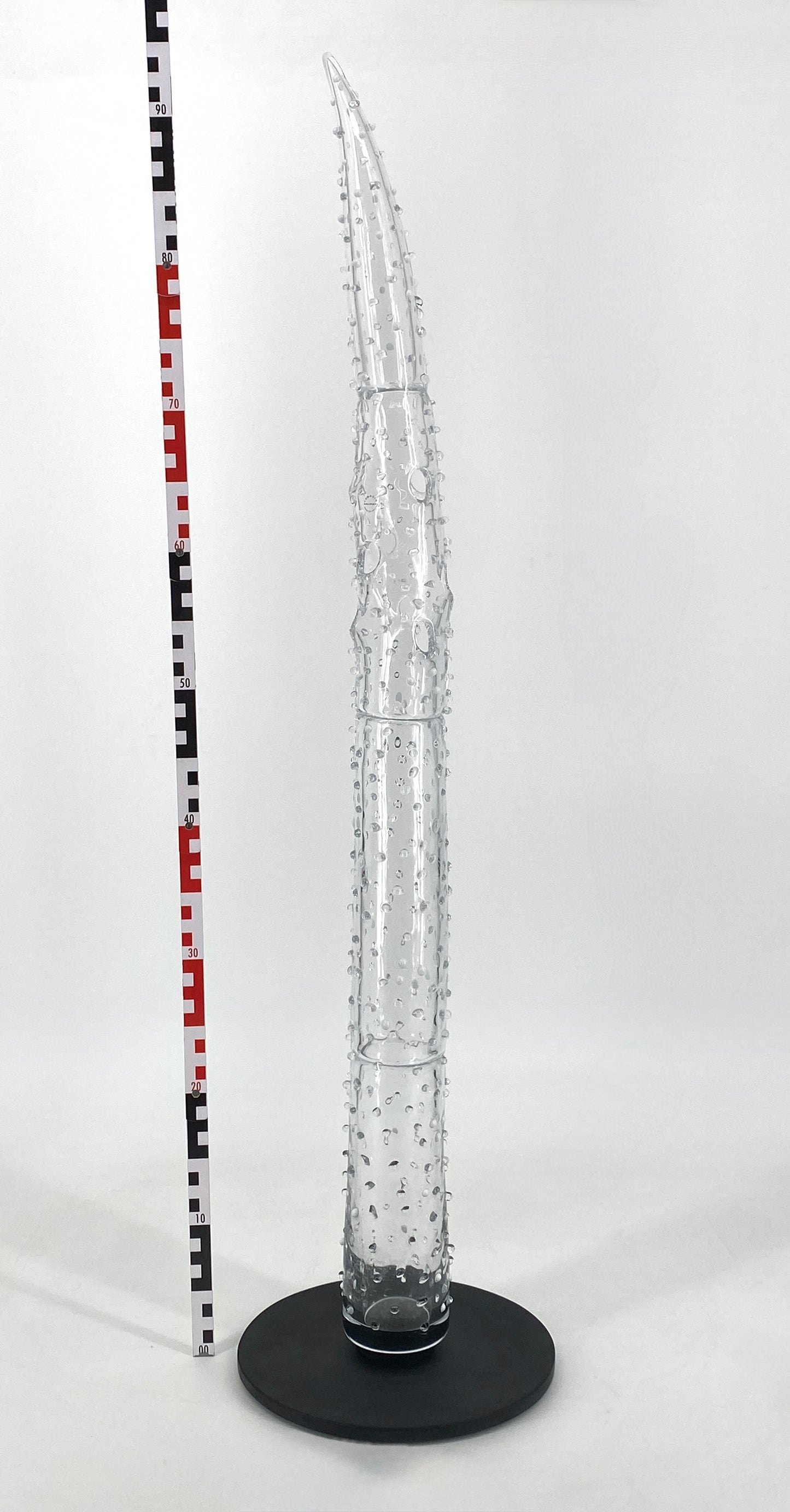 Signierte und nummerierte Glasskulptur / Glasvase "I am a Vase" von Ingo Maurer für Salviati, 2001