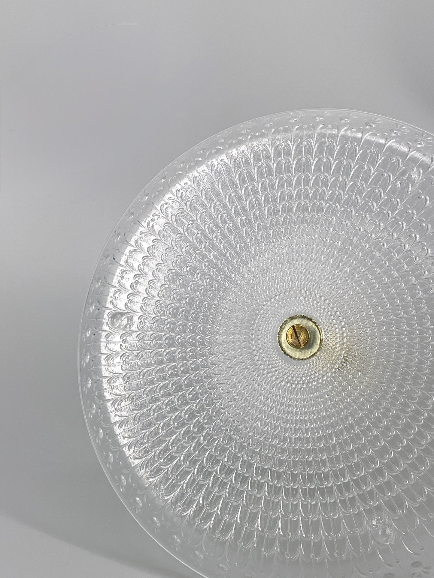 Etagere, 2 Stöckig aus Glas, Finnland, 1970er