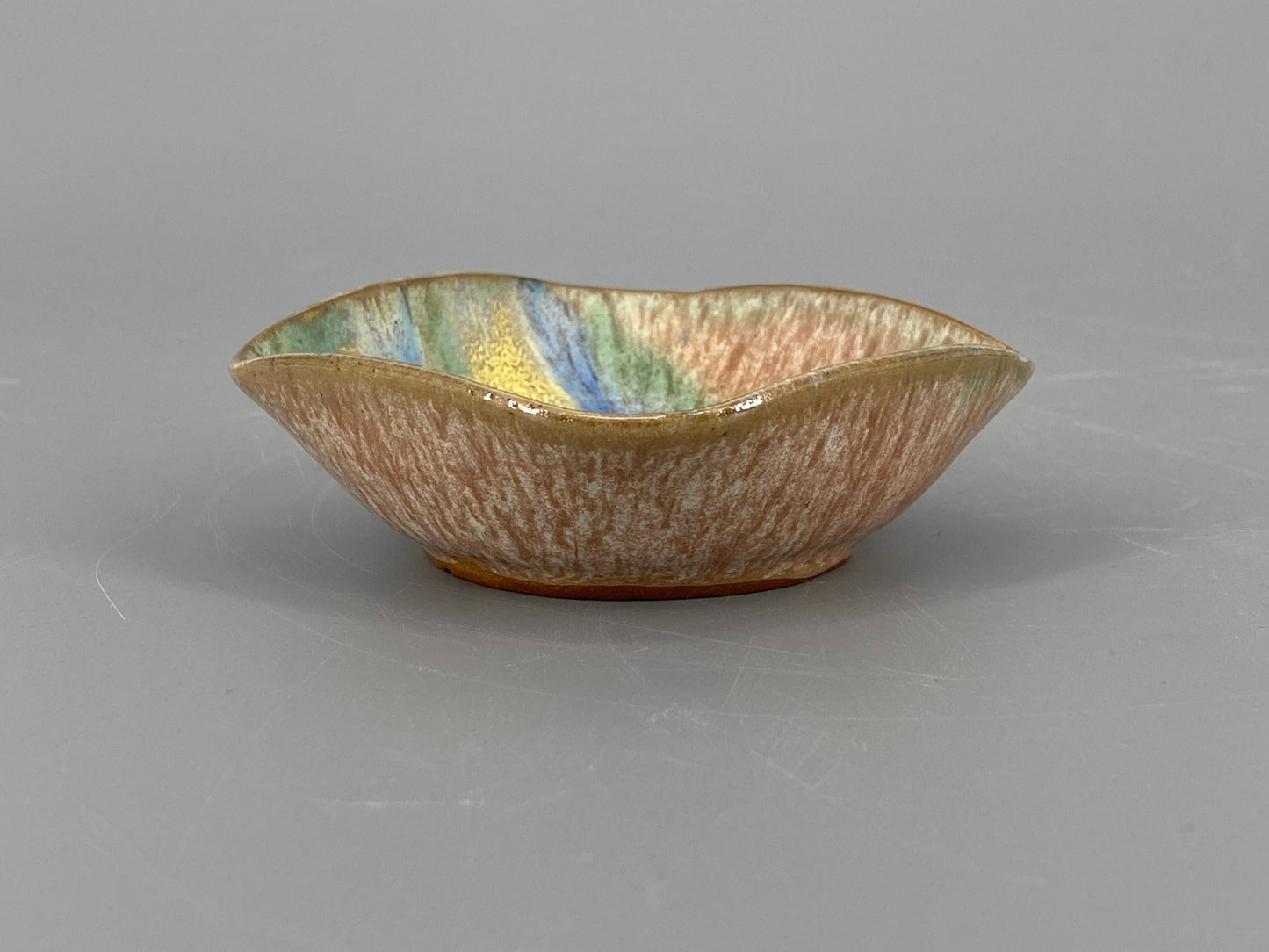 Studiokeramik Schale von Gerhard Meisel, Stahnsdorf, 70er