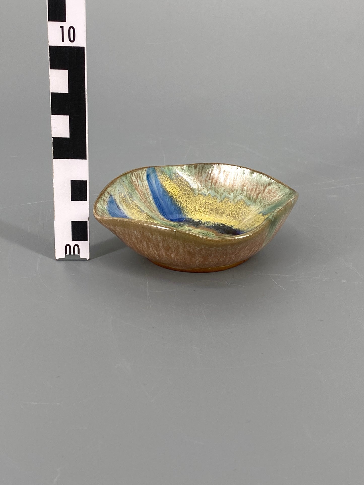 Studiokeramik Schale von Gerhard Meisel, Stahnsdorf, 70er