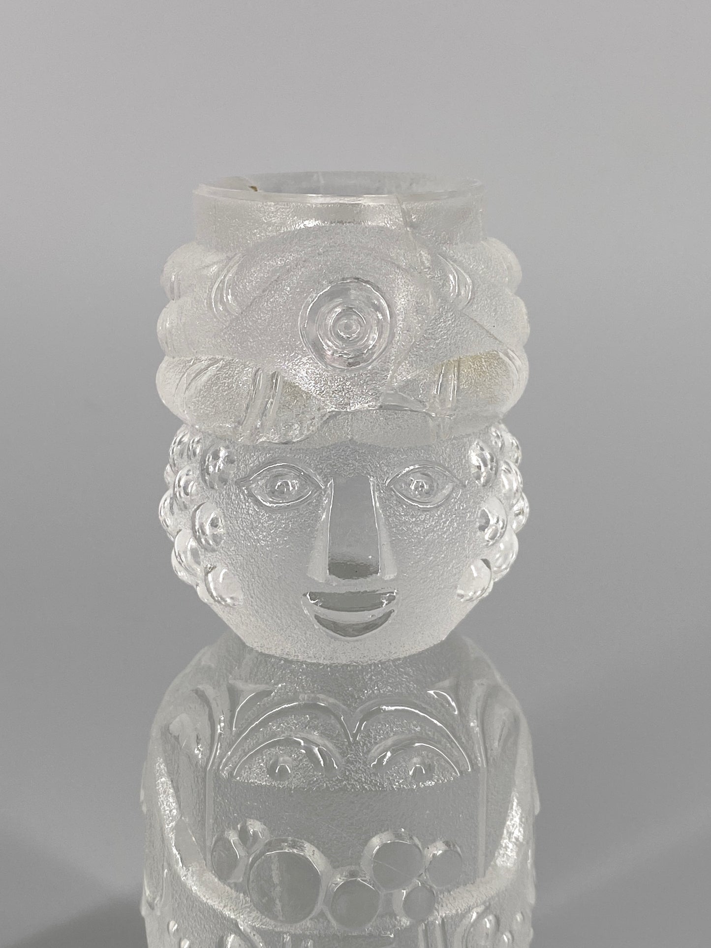 2 Kerzenhalter der "Heiligen 3 Könige" von Bjørn Wiinblad für Rosenthal, Deutschland, 1960er