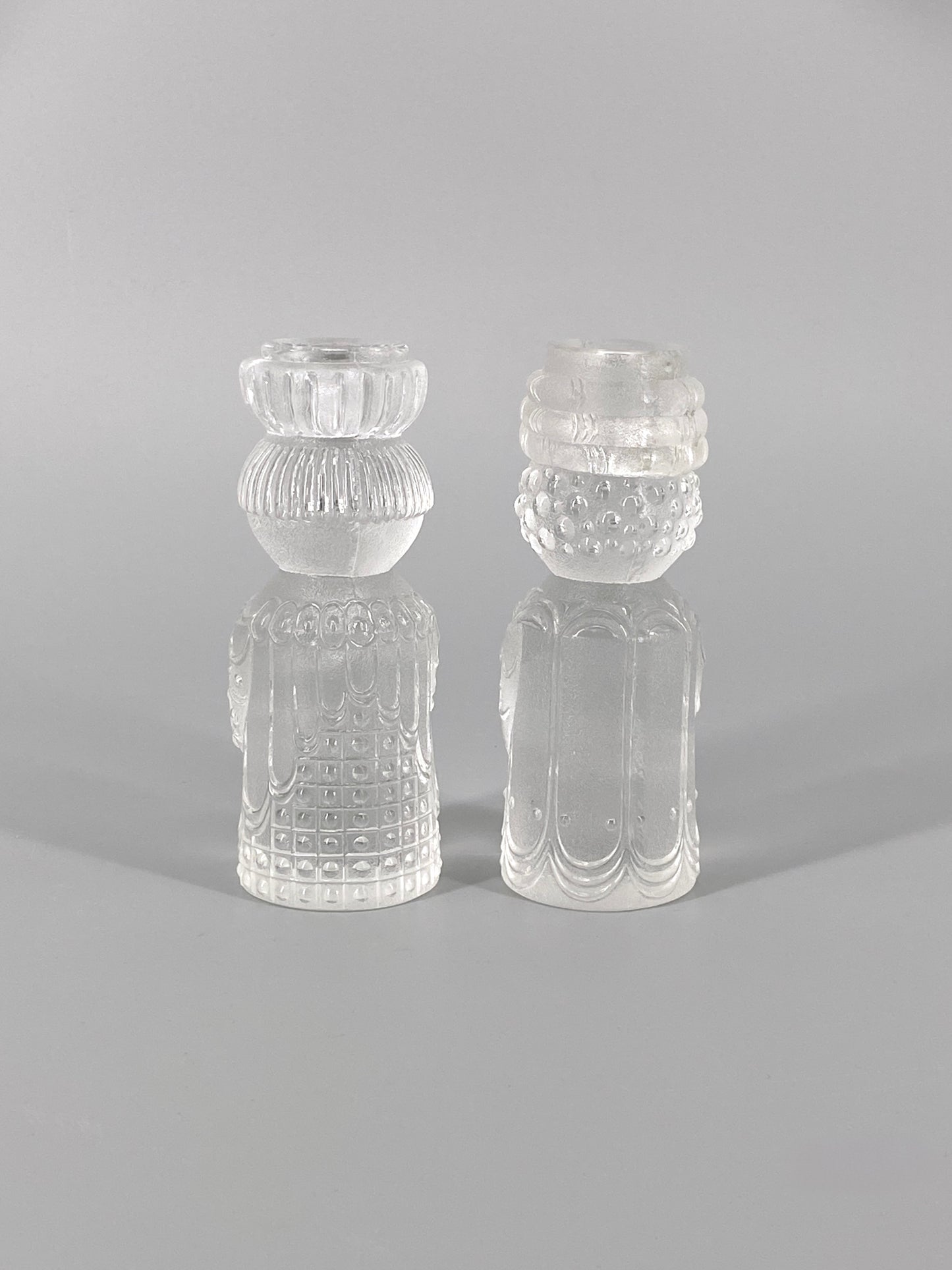 2 Kerzenhalter der "Heiligen 3 Könige" von Bjørn Wiinblad für Rosenthal, Deutschland, 1960er