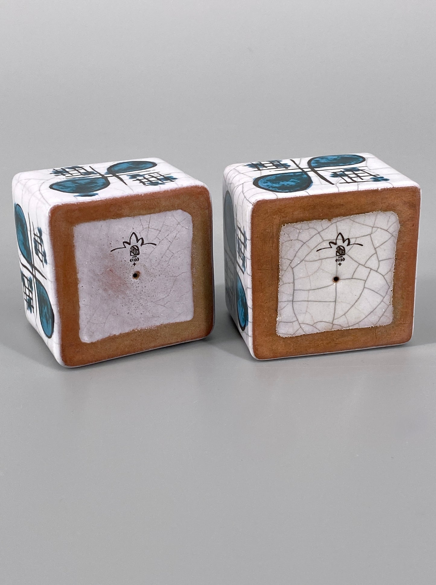 2 Eierbecher von Paul Speck für Karlsruher Majolika, Karlsruhe, 1924