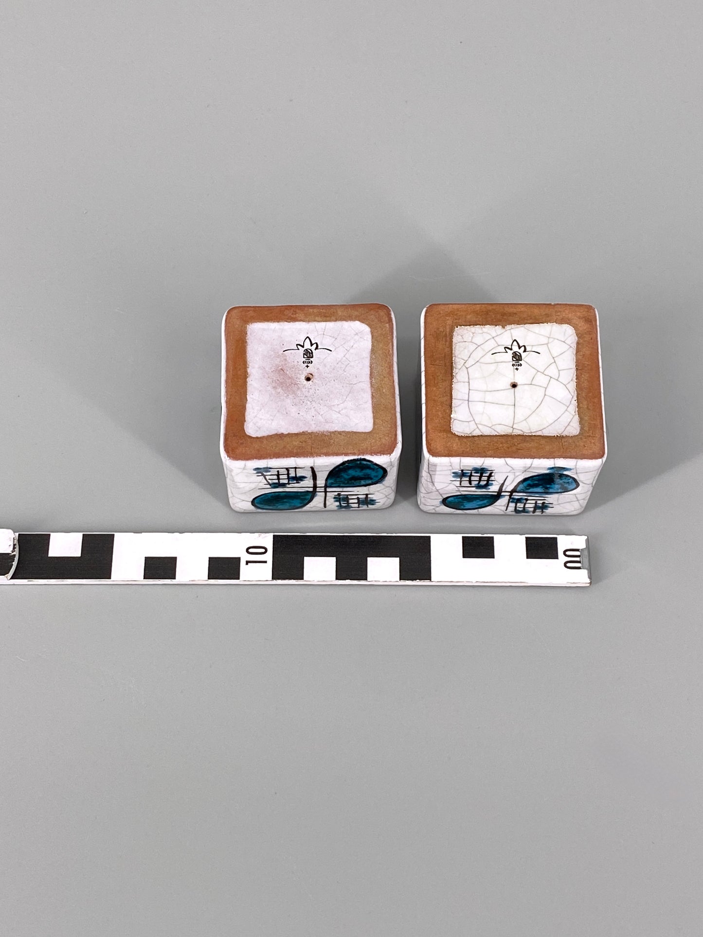 2 Eierbecher von Paul Speck für Karlsruher Majolika, Karlsruhe, 1924