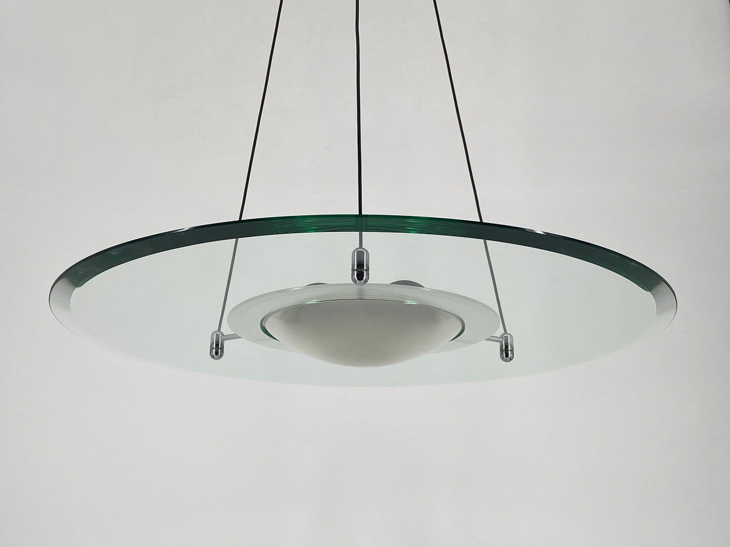 Deckenlampe von Fabio Di Bartolomei für Bieffeplast, Italien, 1980er