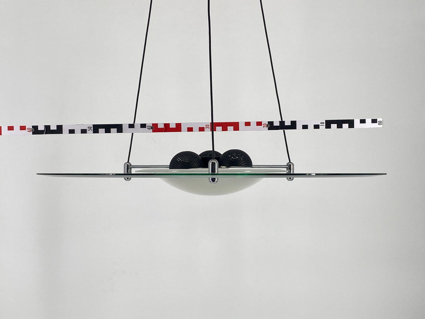 Deckenlampe von Fabio Di Bartolomei für Bieffeplast, Italien, 1980er