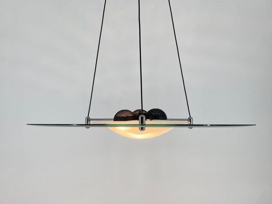 Deckenlampe von Fabio Di Bartolomei für Bieffeplast, Italien, 1980er