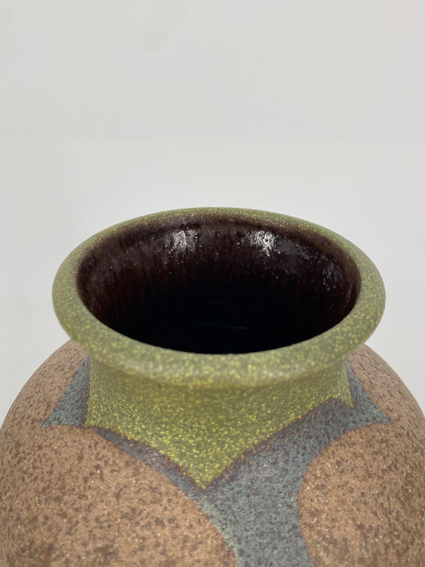Studiokeramik Vase, West Deutschland 60er 70er
