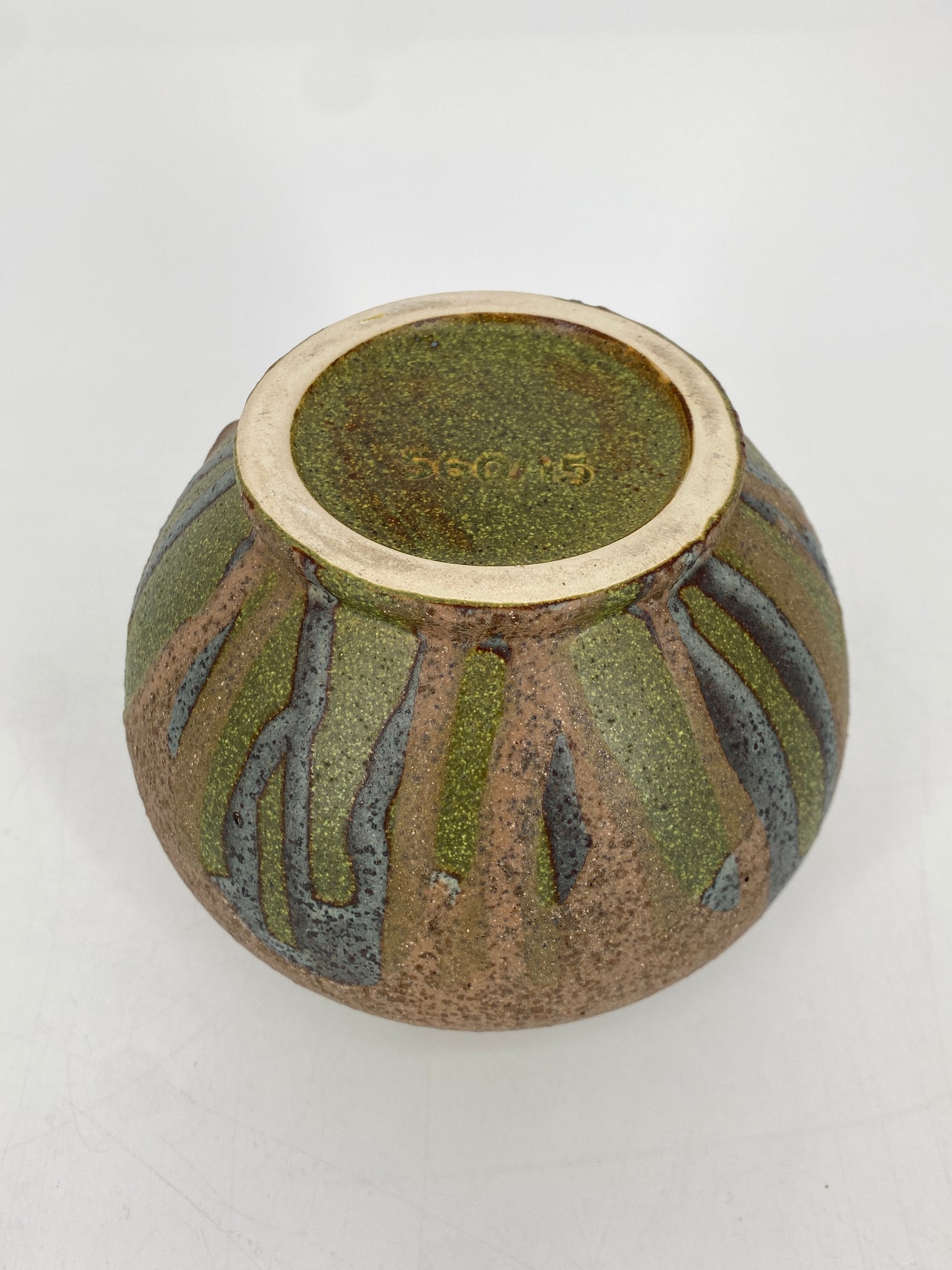 Studiokeramik Vase, West Deutschland 60er 70er