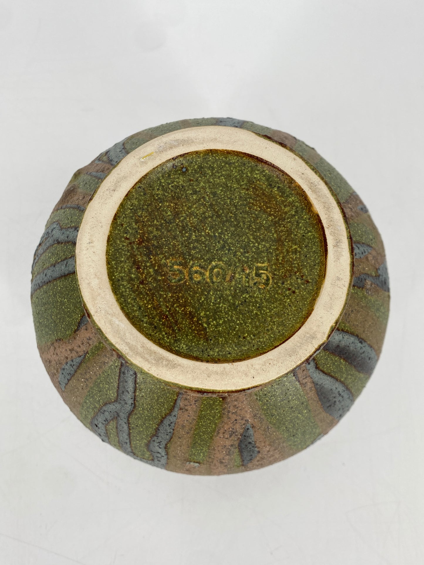 Studiokeramik Vase, West Deutschland 60er 70er