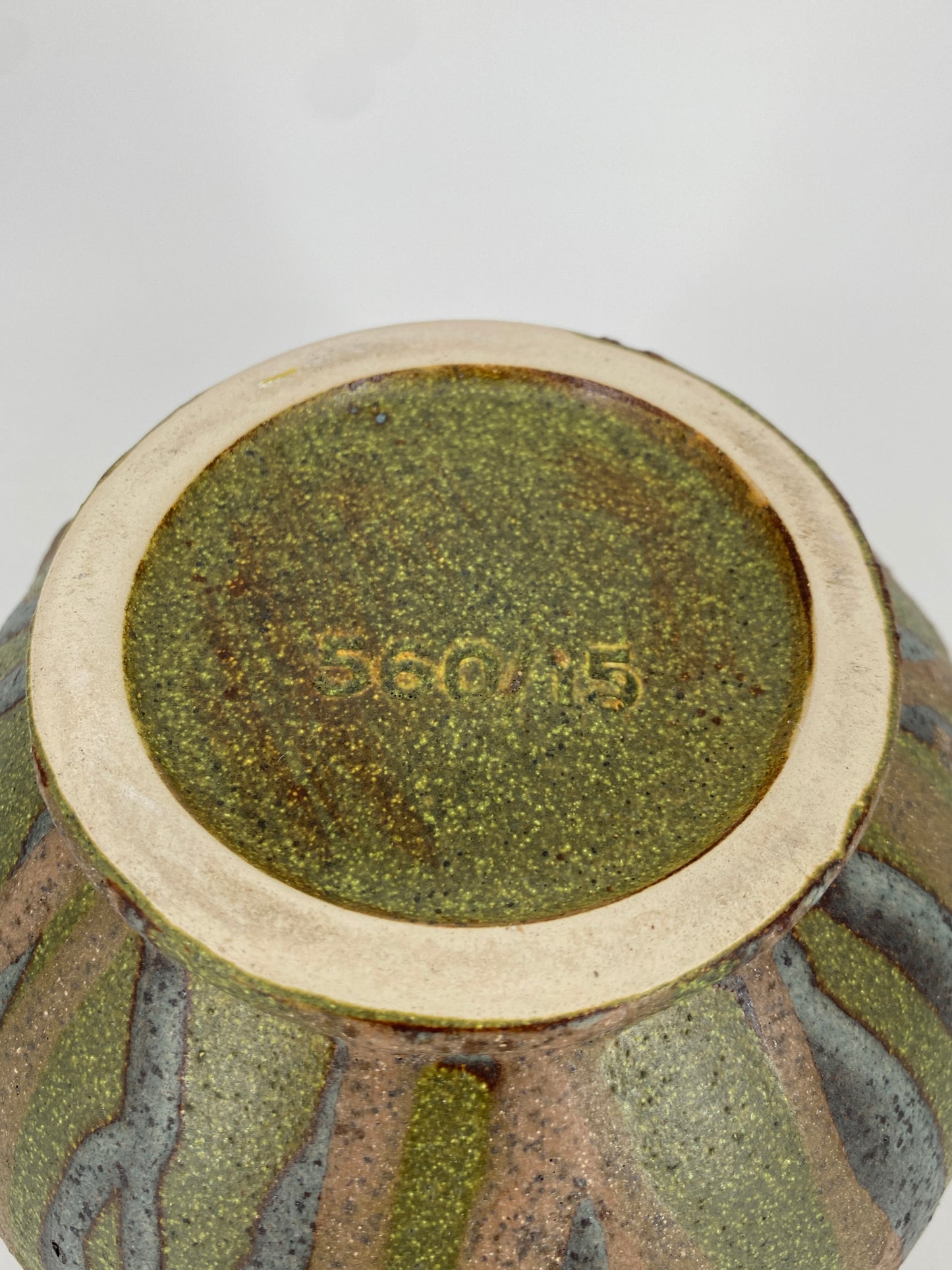 Studiokeramik Vase, West Deutschland 60er 70er