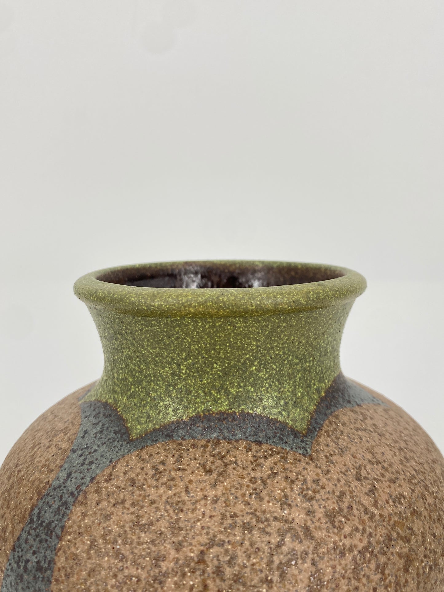 Studiokeramik Vase, West Deutschland 60er 70er