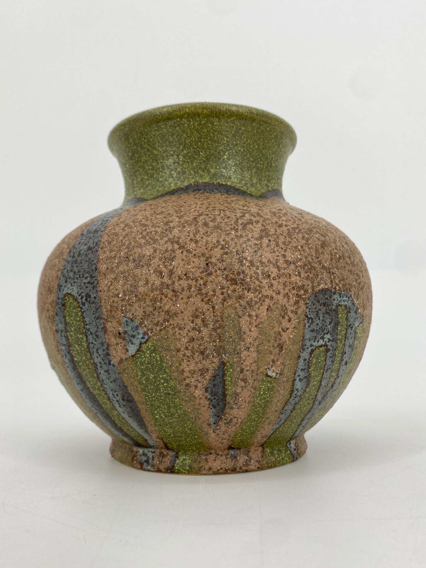 Studiokeramik Vase, West Deutschland 60er 70er