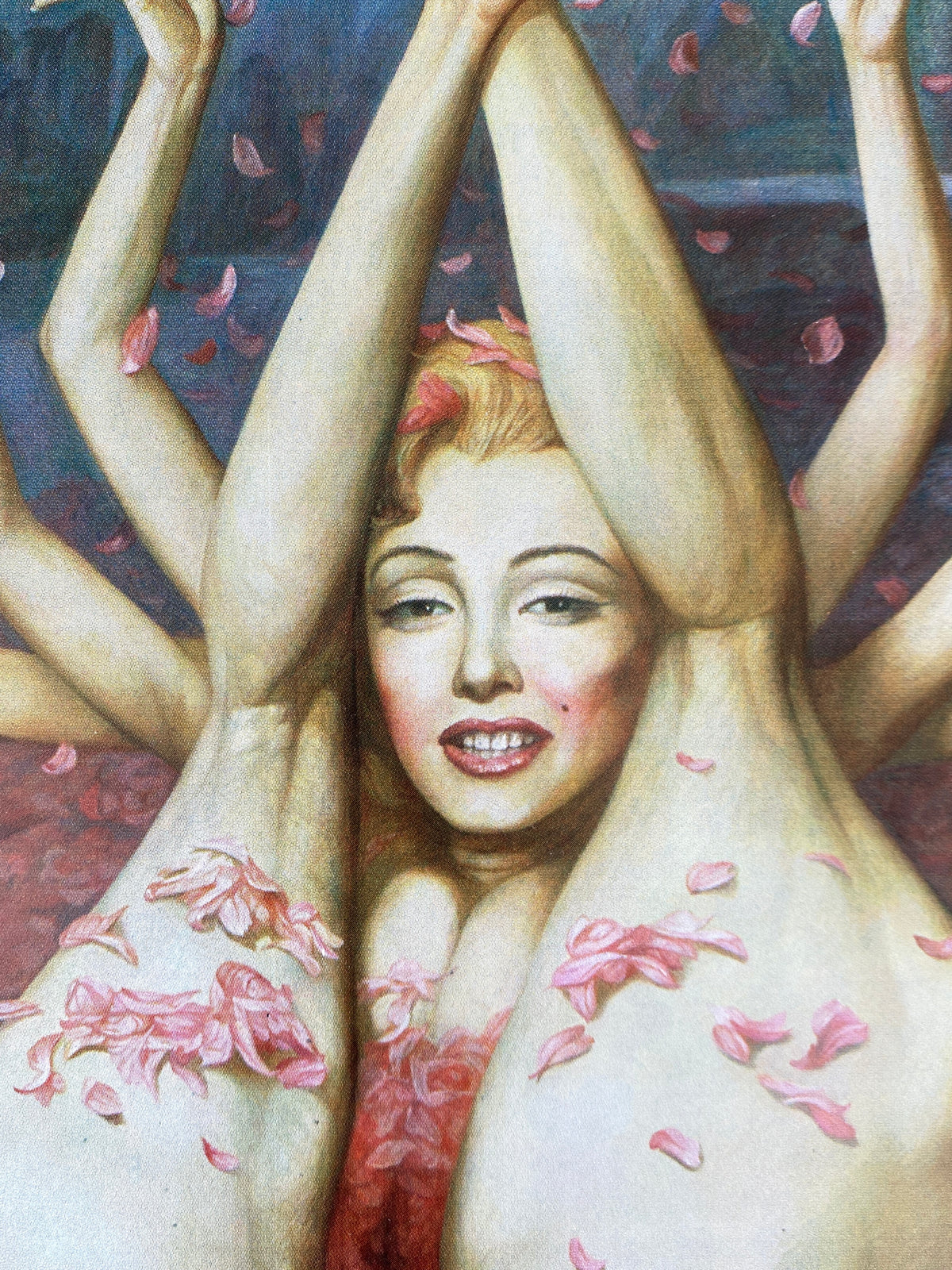 Nummerierter und signierter Kunstdruck "Marilyn Monroe" von Yongbo Zhao (geb. 1964), 1995