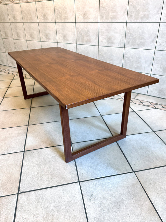 Wohnzimmertisch Teak, Mid-Century aus Odense/Dänemark