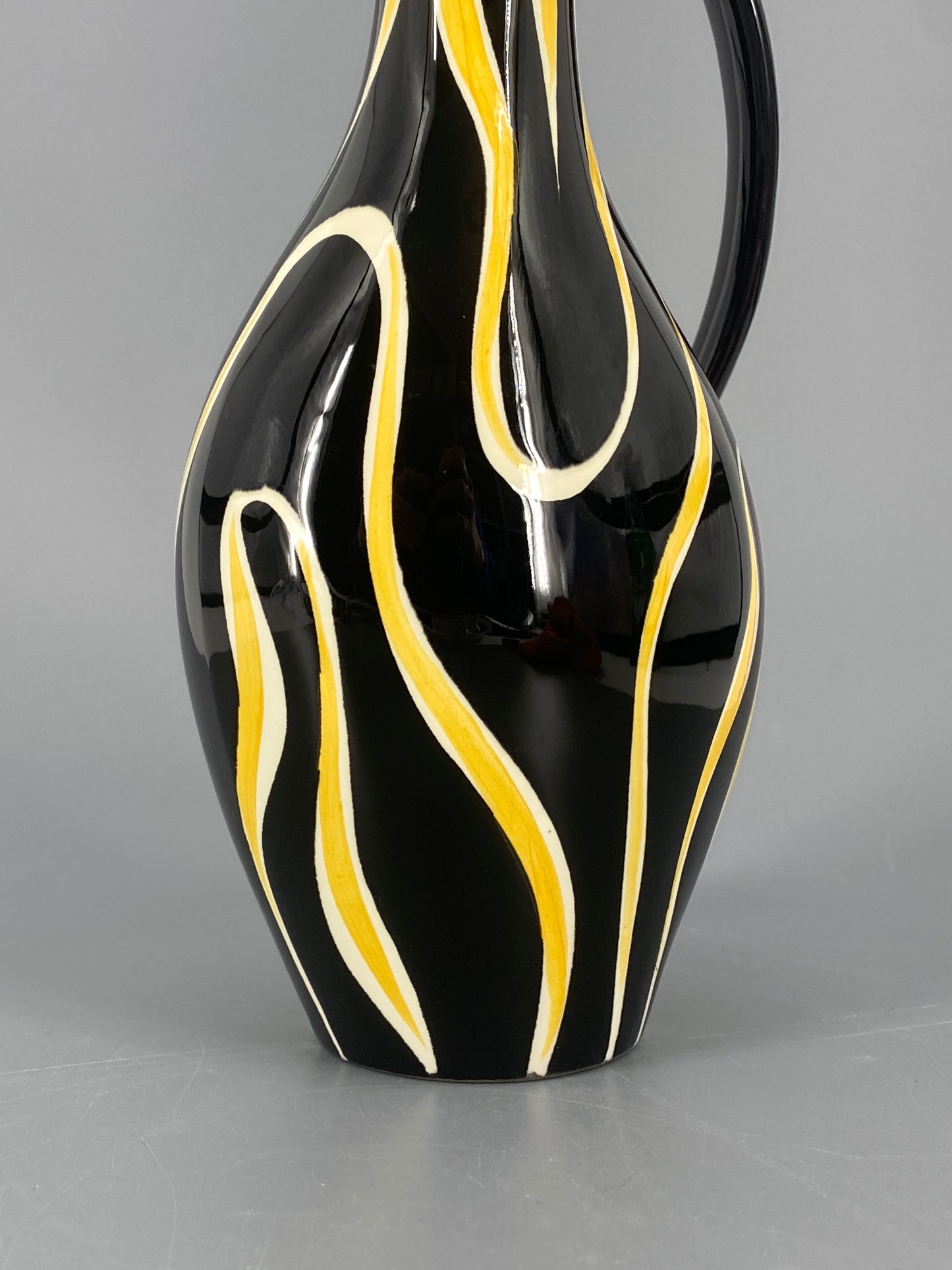 Tigris Keramik Vase 4119 von A. Beckh für Schmider Keramik, Deutschland, 1960er