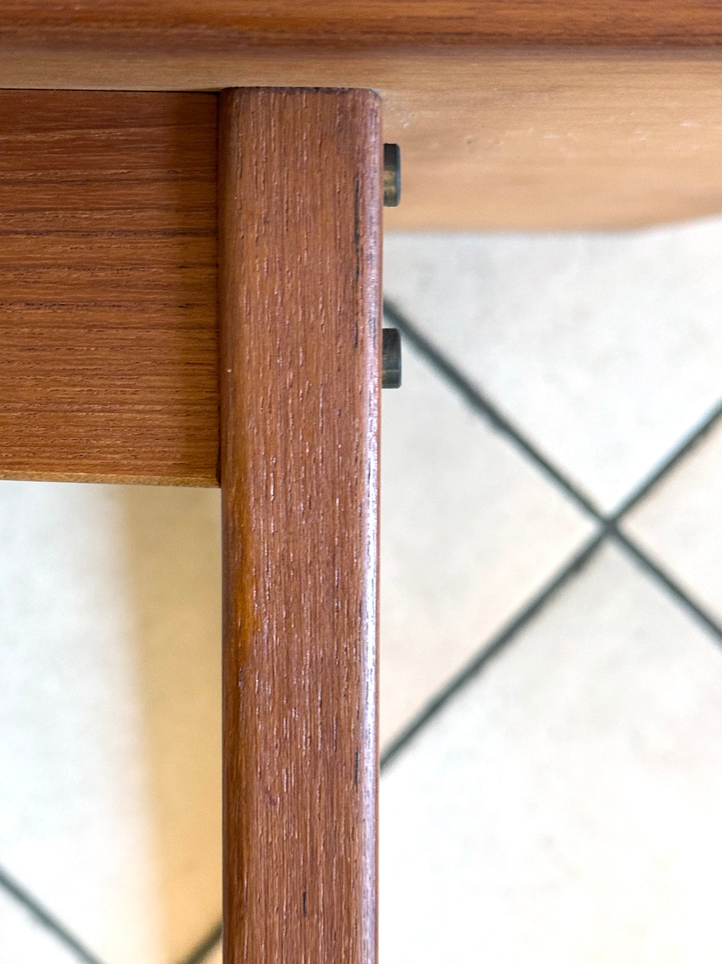 Wohnzimmertisch Teak, Mid-Century aus Odense/Dänemark