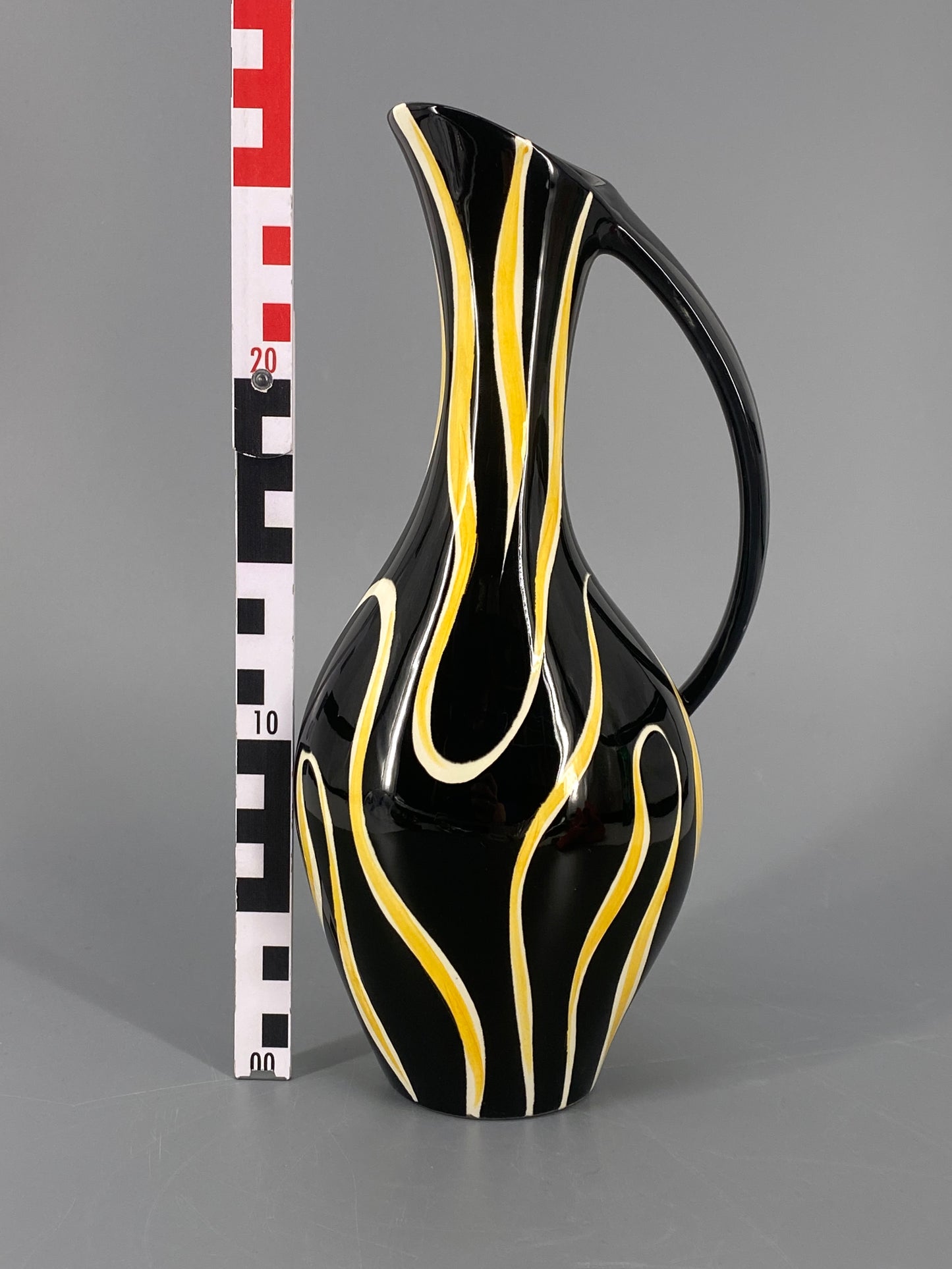 Tigris Keramik Vase 4119 von A. Beckh für Schmider Keramik, Deutschland, 1960er