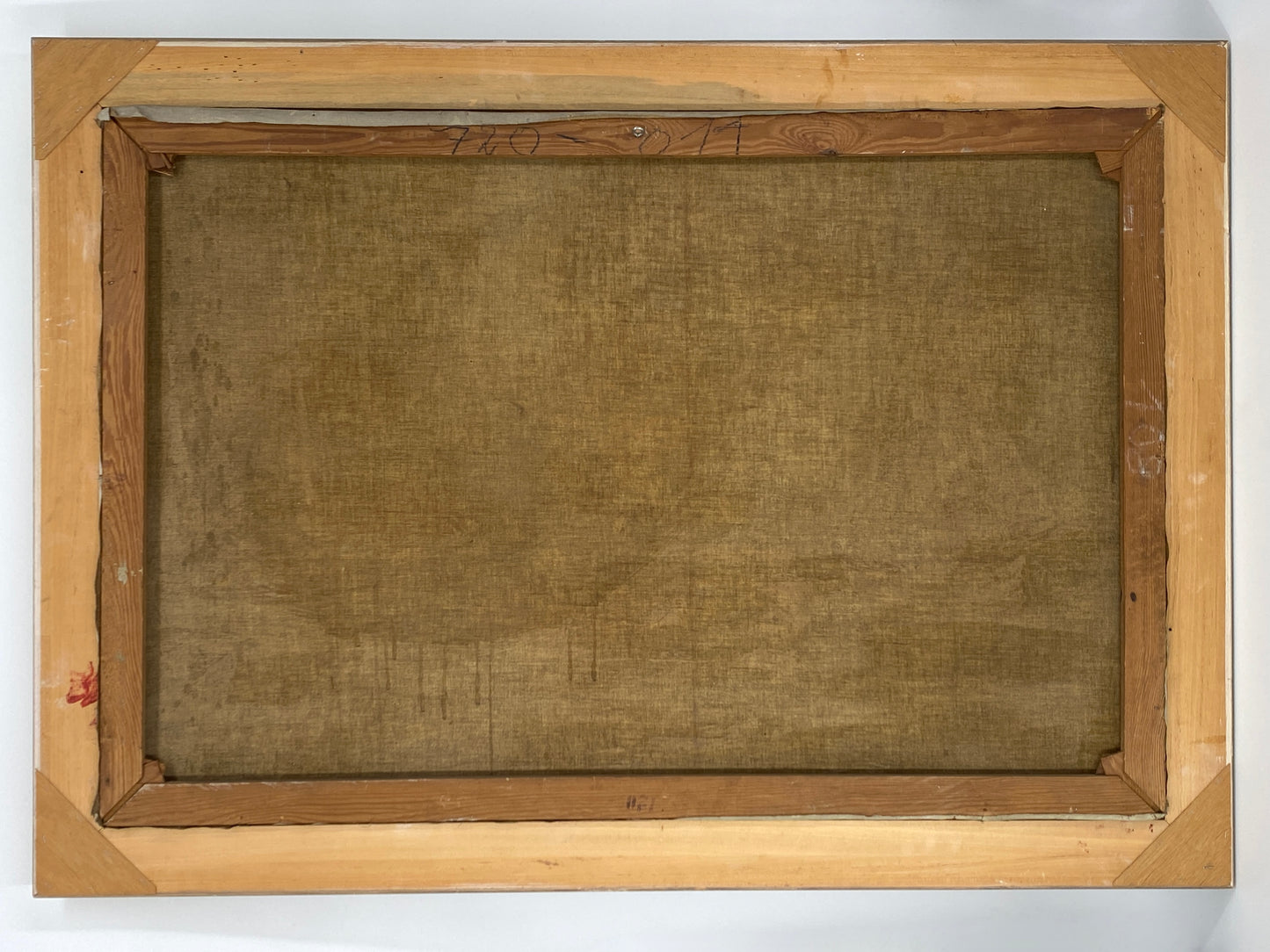 Großes, signiertes Ölgemälde "Hafenlandschaft mit Segelschiffen" von Hans Gleissner (1880–1935), gerahmt