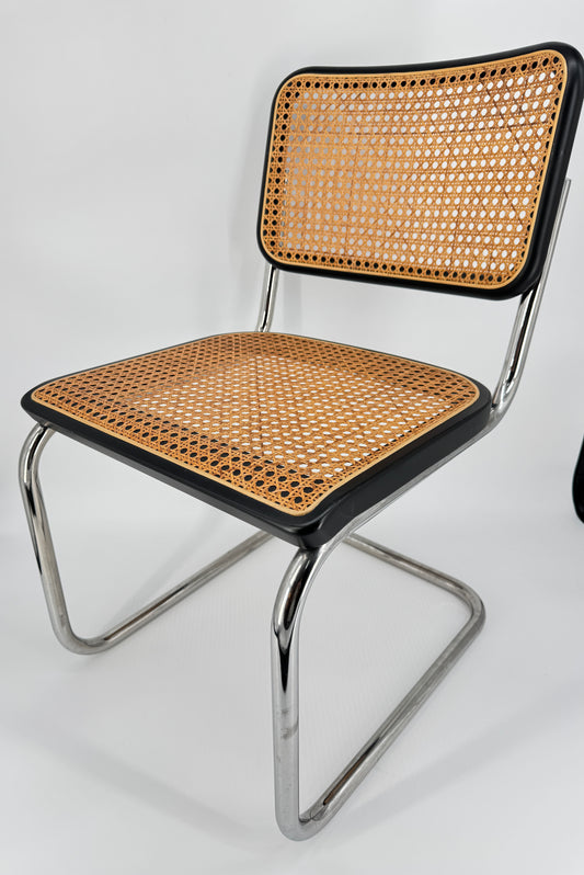 Freischwinger Stuhl  Modell S32 TP 29 Entwurf von Marcel Breuer für Thonet von 1991