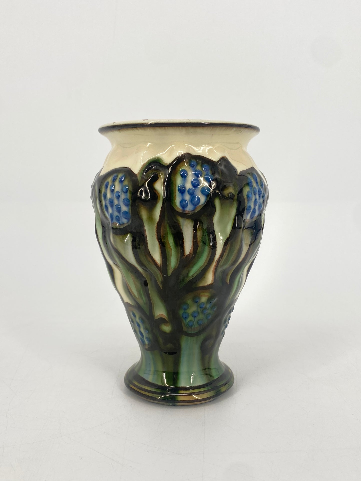 Relief Vase von HAK Kähler, Dänemark 60er
