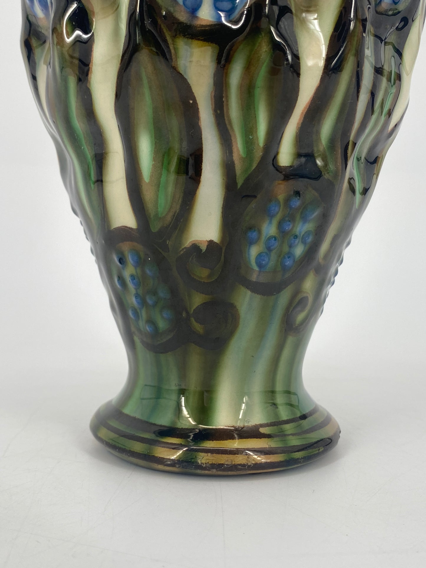 Relief Vase von HAK Kähler, Dänemark 60er