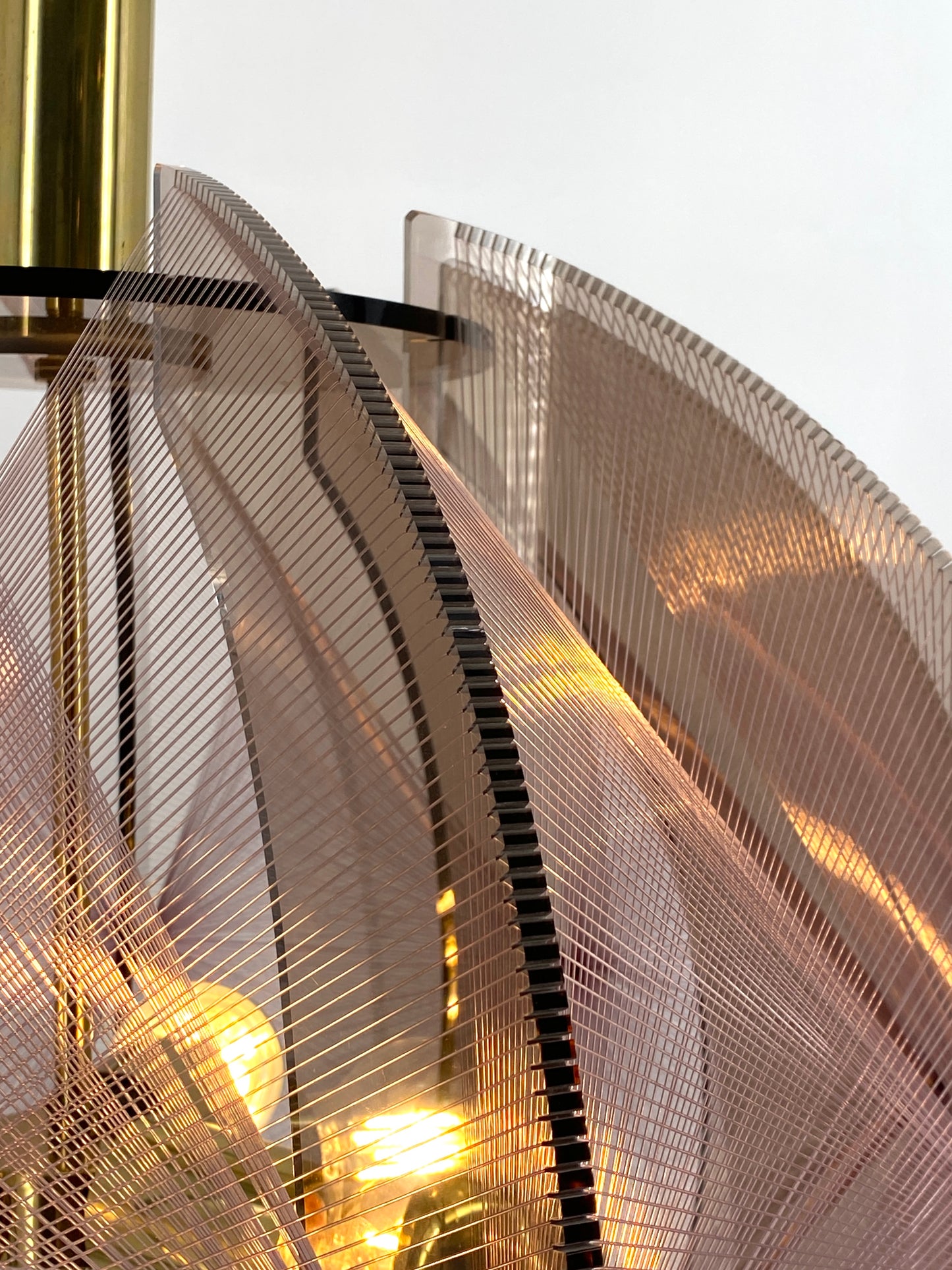 Deckenlampe / Hängelampe von Paul Secon für Sompex, 70er