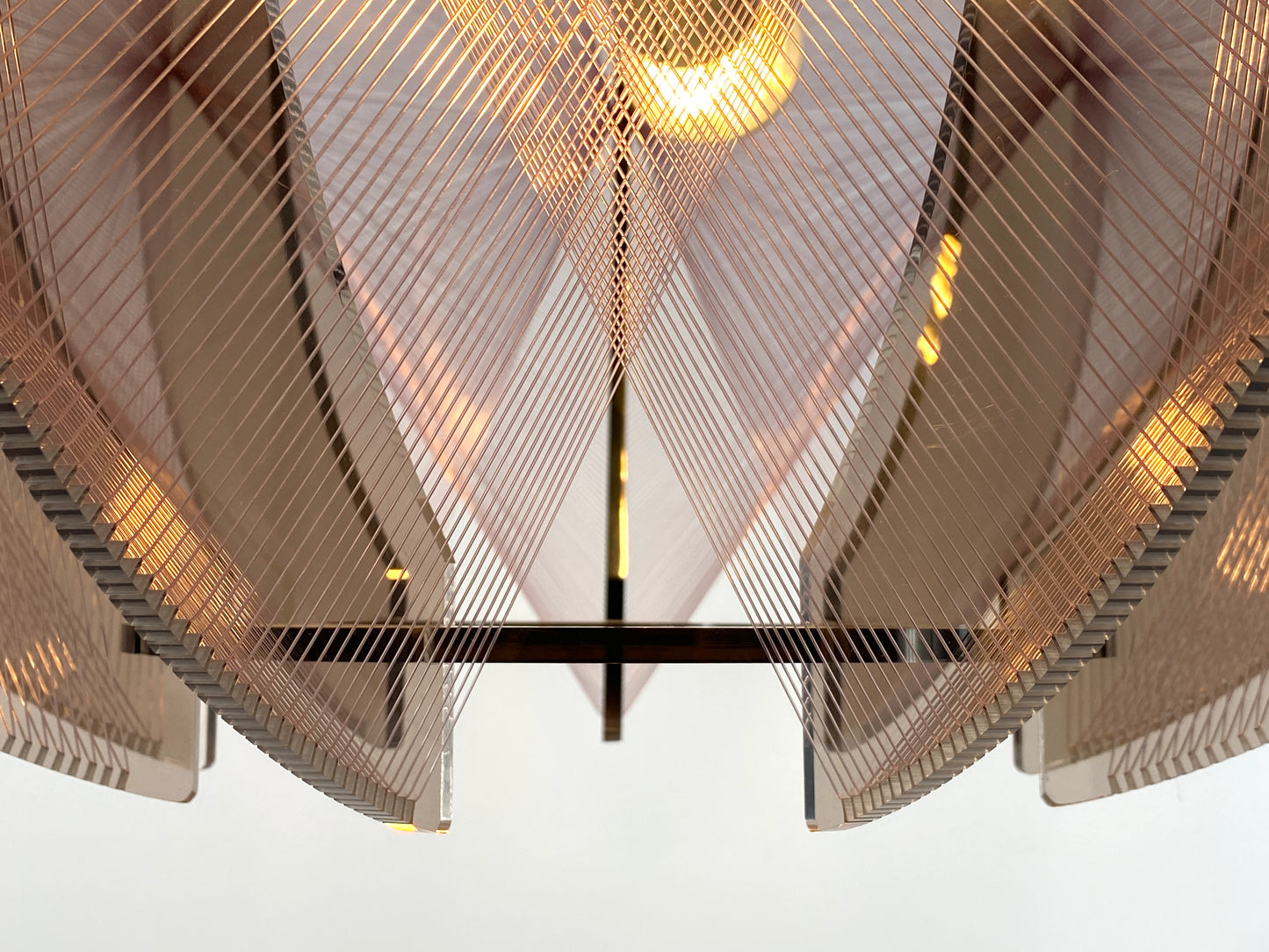 Deckenlampe / Hängelampe von Paul Secon für Sompex, 70er