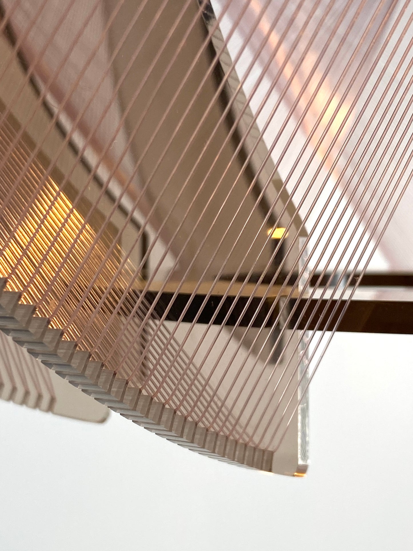 Deckenlampe / Hängelampe von Paul Secon für Sompex, 70er