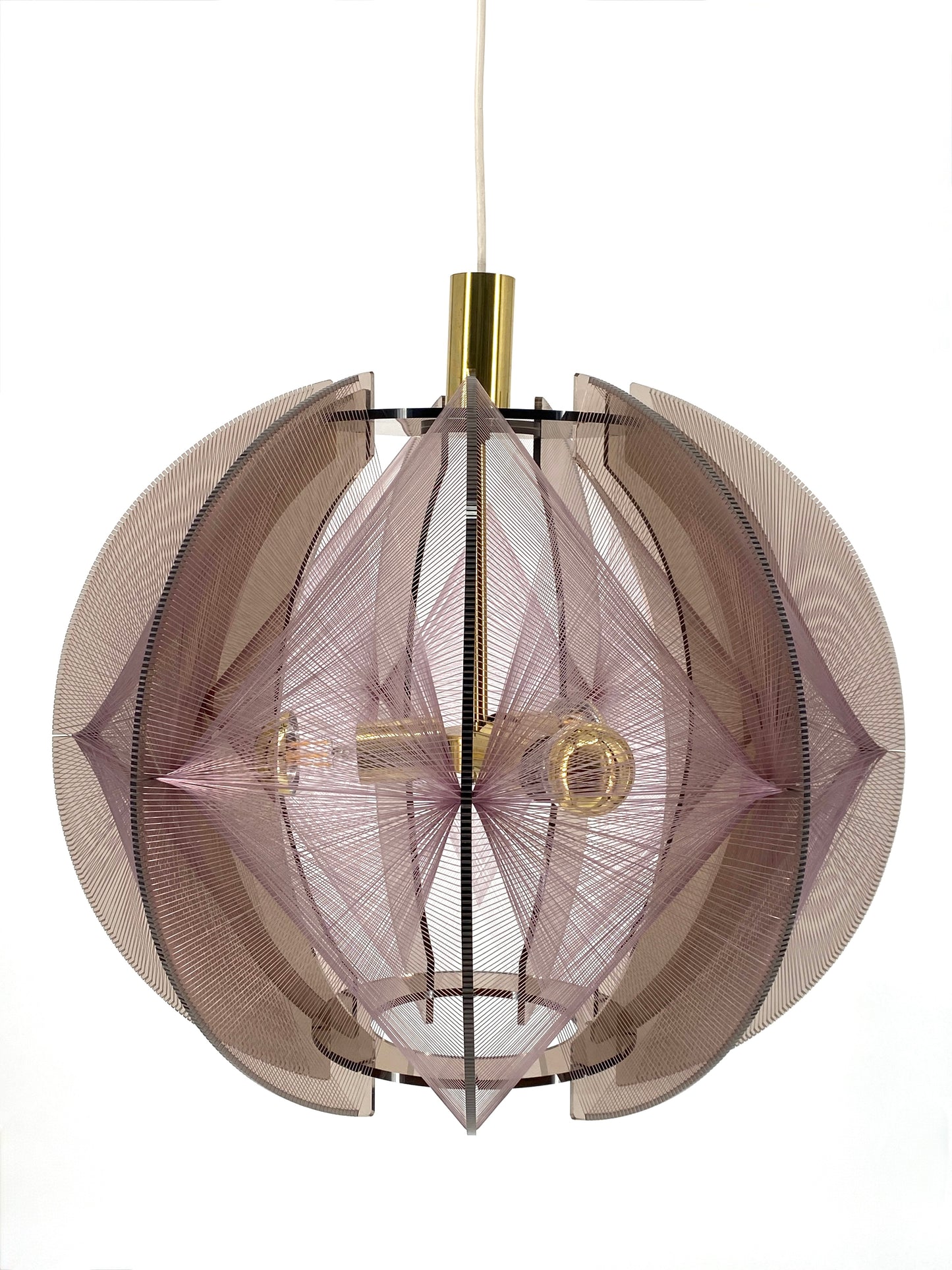 Deckenlampe / Hängelampe von Paul Secon für Sompex, 70er