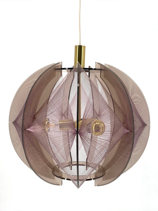 Deckenlampe / Hängelampe von Paul Secon für Sompex, 70er