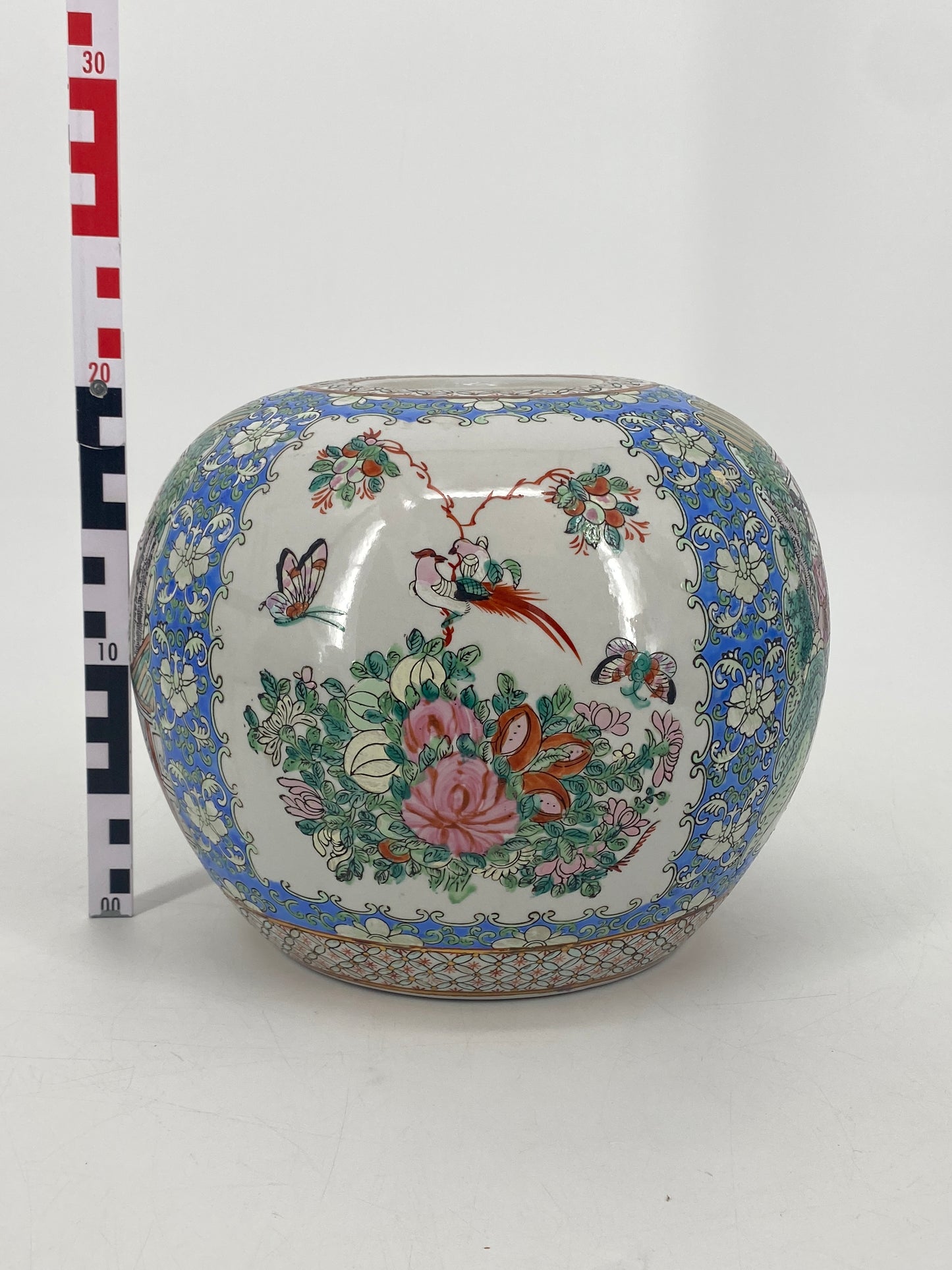 Antike bauchige Vase, China um 1900