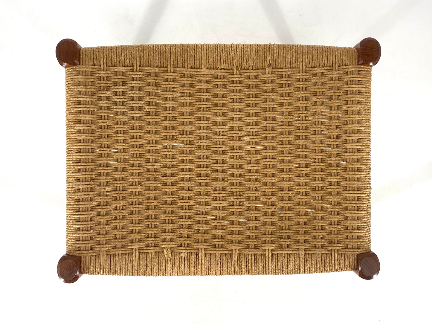 Hocker / Ottomane "80A" aus Teakholz von Niels Otto Møller für J.L. Møller Møbelfabrik, Dänemark 1963